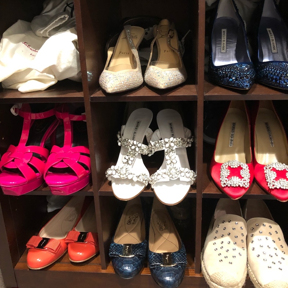 100% authentic Manolo Blahnik shoes